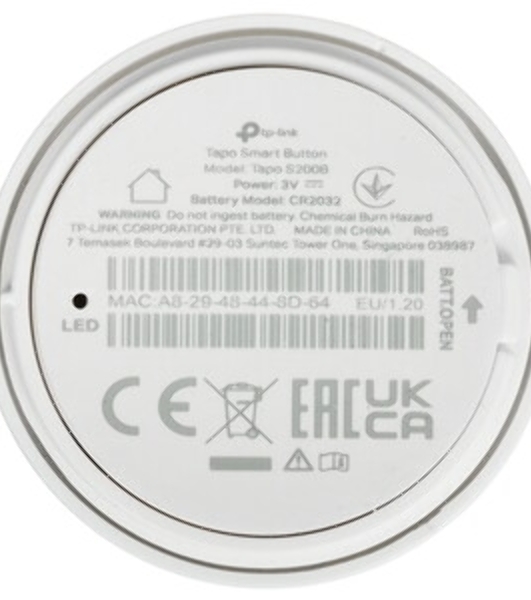 Умная кнопка TP-Link Tapo S200B