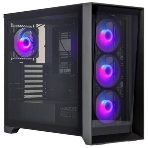 Компьютерный корпус 'Lagrange'; ATX, черный, FANS: 120мм ARGb: 3 Top + 1 Rear + HUB. Drive bay int: 3x3,5'; + 3x2,5';. 2xUSB 3.0+1xUSB-C, Audio I/O, Up to 14x120мм Fans, GPU up to 425мм, PSU max 270мм, CPU cooler up to 190мм, SPCC 1,0мм metal, 4мм TG side panel, фото14