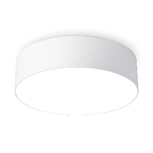 Потолочный светодиодный светильник Ambrella light FV5516 WH белый LED 18W 4200K D160*58 (Без ПДУ)