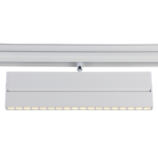 Светильник трековый светодиодный GL4080 WH белый 18W 4200K 48V 24° 325*22*45