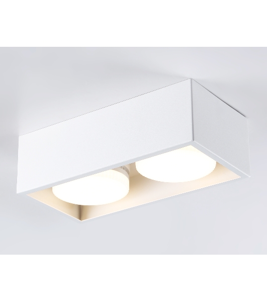 Светильник накладной TN70828/2 WH белый GX53/2 max 12W 200*100*60