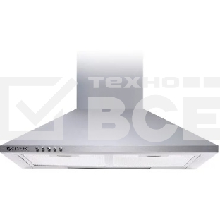 Вытяжка каминная Centek СТ-1820-60 серебристый, 60 см, 800 куб. м/ч, 55 дБ