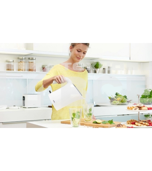 Чайник электрический Braun WK3100WH  1.7л. 2200Вт белый (корпус: пластик)