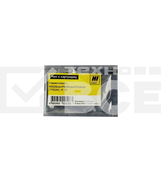 Чип Hi-Black к картриджу Kyocera ECOSYS M5526cdw/P5026cdw/P5026cdn (TK-5240), M, 3K