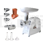 Мясорубка электрическая Аксион М641.02 белый, 2000 Вт, 3 кг/мин, реверс, защита от перегрузки, насадки - 6, фото14