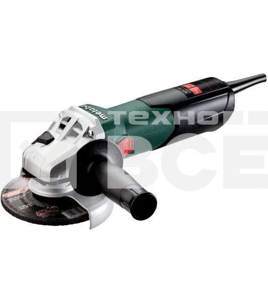 УШМ (болгарка) METABO W 9-125 (600376010)900Вт 10500об/мин 125мм в коробке