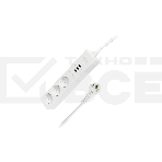 Удлинитель с USB зарядкой Harper UCH-315 белый, фото3