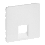 Лицевая панель для одиночных телефонных/информационных розеток. Белая Valena LIFE. , фото2