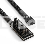 Разветвитель питания с 4pin материнской платы на 1 CPU кулер и 3 корпусных вентилятора ExeGate EX-CC-4p4xF-0.3 (4pin F/4x4pinM, 0,3м), фото4