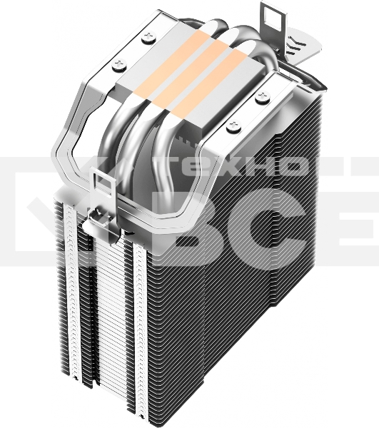 Кулер для процессора DEEPCOOL AG300 серебристый, 92 мм, алюминий/медь, 3050 об/мин, 30.5 дБ, 4 pin, 150 Вт, 129 мм