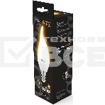 Лампа светодиодная Gauss 6.5Вт цок.:E14 свеча 220B 3000K св.свеч.бел.теп. (упак.:10шт) (104101107), фото5