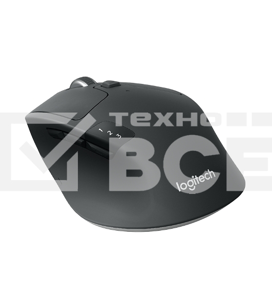 Мышь беспроводная Logitech M720 Triathlon черный, 1000 dpi, радиоканал, Bluetooth, USB, кнопки - 8
