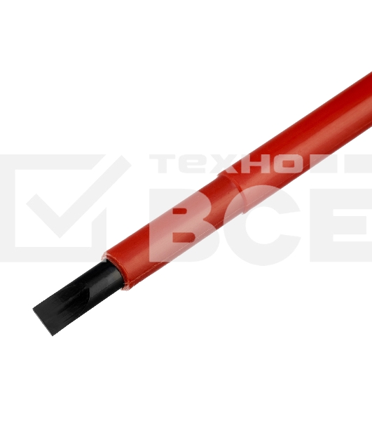 Отвертка диэлектрическая Сибртех SL6,5 х 150 мм, до 1000 В, двухкомпонентная рукоятка