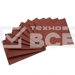 Шлифлист на бумажной основе Сибртех, P 320, 230 х 280 мм, 10 шт., влагостойкий, фото3