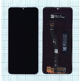 Дисплей для Huawei Honor 9A черный