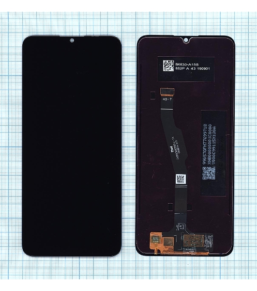 Дисплей для Huawei Honor 9A черный