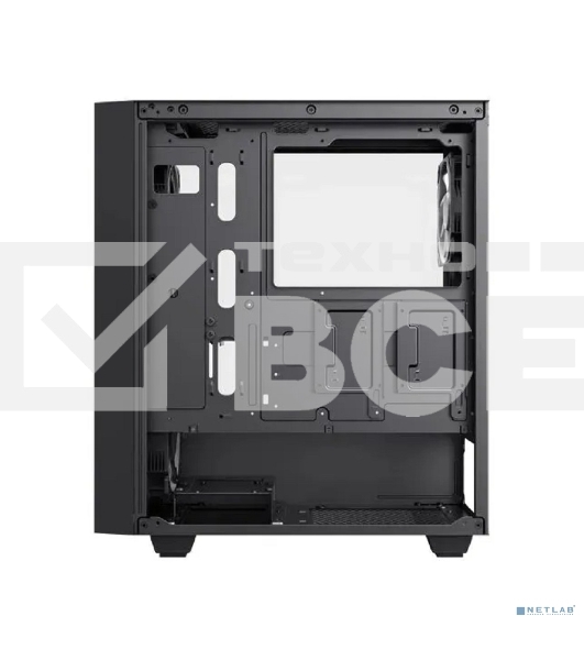 Компьютерный корпус Zircon Tropez BK без БП (Midi Tower,ATX,Черн,1хUSB 3.0,1хUSB 2.0)