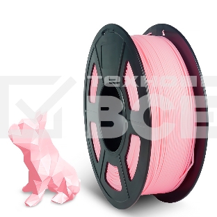Филамент NVPRINT PLA+ Sakura Pink для 3D печати диаметр 1.75мм  длина 330 метров  масса 1 кг