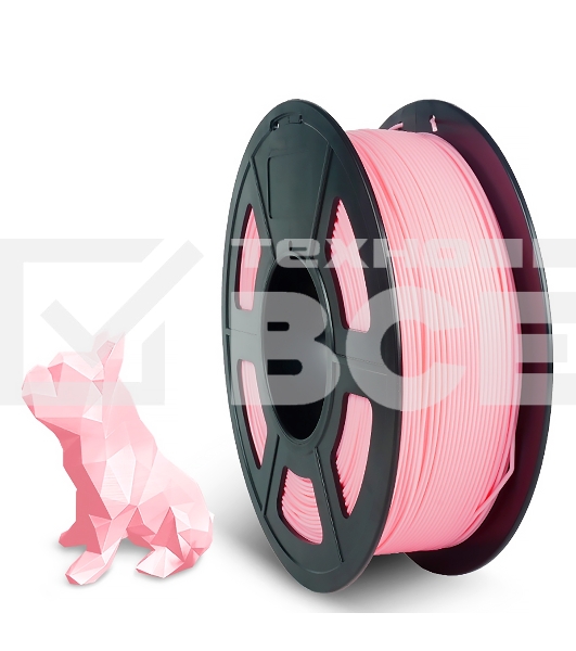 Филамент NVPRINT PLA+ Sakura Pink для 3D печати диаметр 1.75мм  длина 330 метров  масса 1 кг