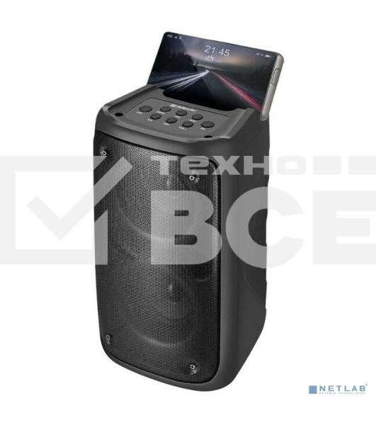 Портативная колонка Defender Boomer 20 20Вт Light/BT/FM/USB/AUX/MIC черный