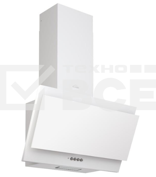 Вытяжка Elikor TITAN 50P-430-K3D белый SM