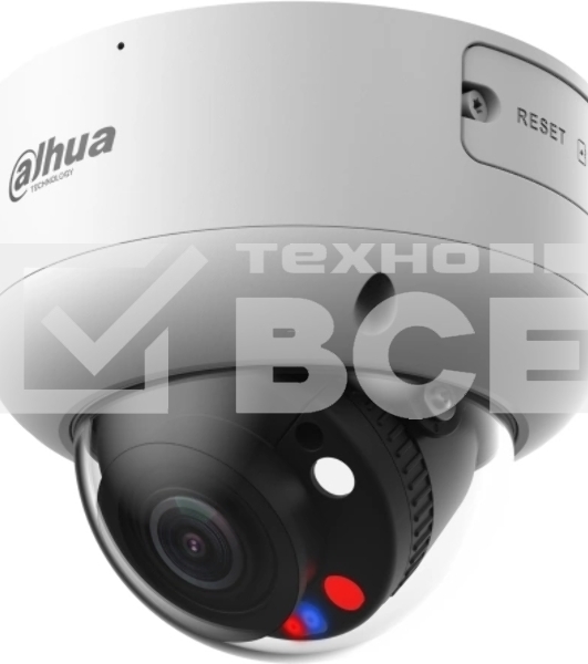 Камера видеонаблюдения IP Dahua DH-IPC-HDBW3449R1P-ZAS-PV-S5 3.6-3.6мм цв. корп.:белый