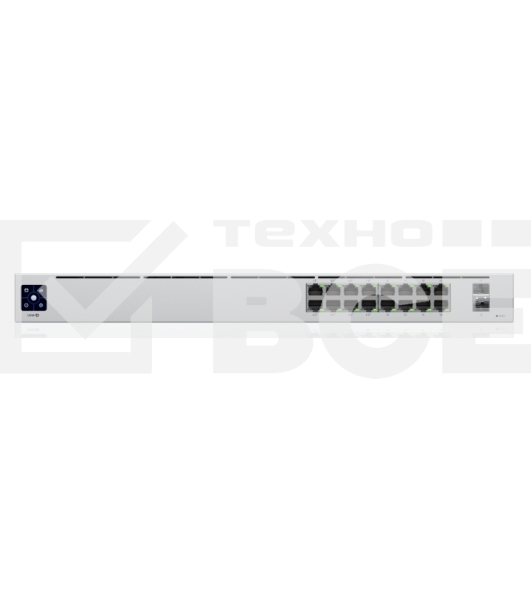 Коммутатор Ubiquiti UniFi USW-16-POE 2SFP 8PoE+ 42W управляемый