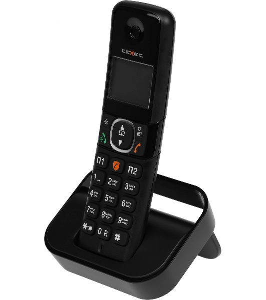 Телефон беспроводной TEXET TX-D5605A черный