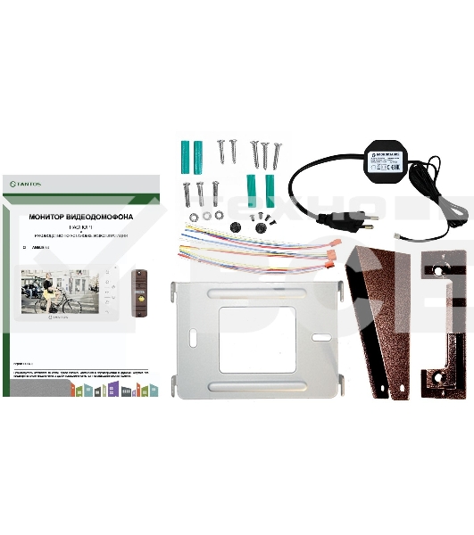 Комплект домофона Tantos Lilu kit белый