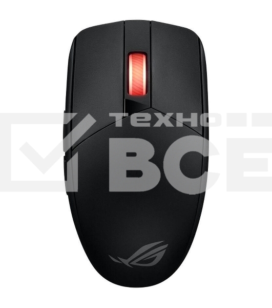 Мышь беспроводная ASUS ROG Strix Impact III Wireless черный, 36000 dpi, радиоканал, Bluetooth, USB, кнопки - 6