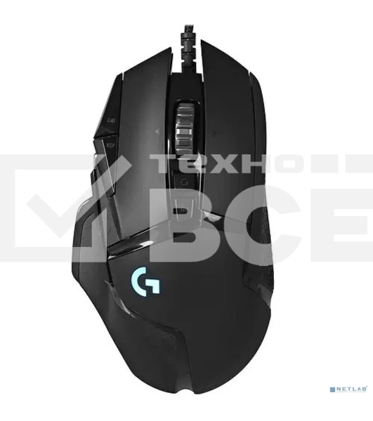 Мышь проводная Logitech G502 HERO черный, 25600 dpi, USB, кнопки - 11