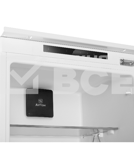 Встраиваемый холодильник Maunfeld MBL177SWGR Inverter белый однокамерный 322 л без морозилки