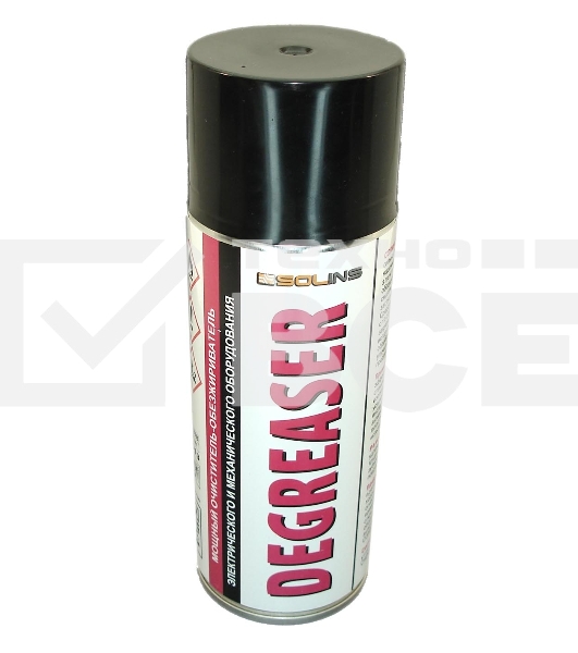 Аэрозоль Solins DEGREASER, 400 мл 6 шт