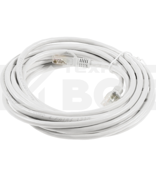 Патч-корд Premier PP6U-5M 10000Гбит/с UTP 4 пары cat.6 CCA molded 5м серый RJ-45 (m)-RJ-45 (m)
