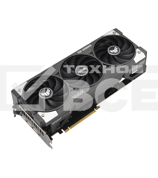 Видеокарта ASUS GeForce RTX 5060 TI TUF GAMING OC, NVIDIA RTX 5060 Ti, 16 ГБ GDDR7, 128 бит, PCI-e 5.0, 1xHDMI, 3xDP, 2632 МГц