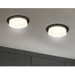 Светильник Ambrella light TN1312 SBK/FR черный песок/белый матовый GU5.3 D98*45, фото7