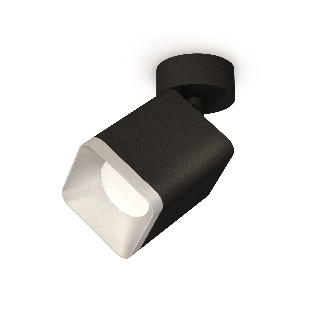 Светильник Ambrella Light XM7813003 SBK/SSL черный песок/серебро песок MR16 GU5.3 (A2210, C7813, N7703)