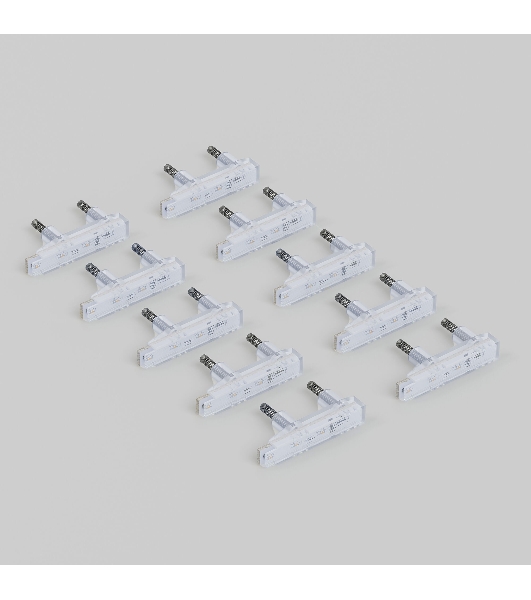 Блок LED подсветки для выключателя Werkel 10 шт. W8020102 (голубой)