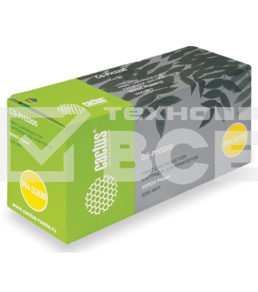 Картридж лазерный Cactus CS-PH3200 (113R00730) черный (3000 стр.) для Xerox Phaser 3200 MFP