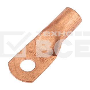 Наконечник медный ТМ 70-10-13 (70мм² - Ø13мм) (в упак. 5 шт.) Rexant