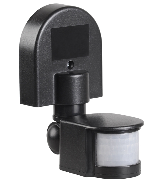 Датчик движения ИЭК ДД 008  черный, 1100Вт