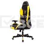 Кресло игровое Knight Neon черный/желтый соты эко.кожа с подголов. крестовина металл, фото14