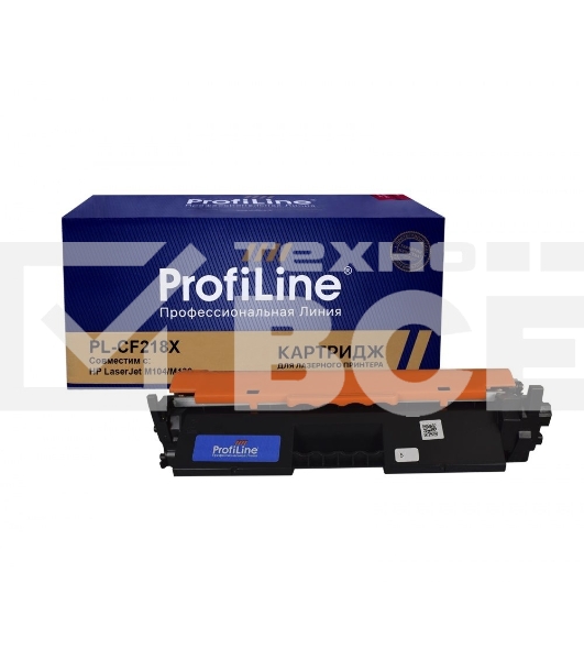 Картридж лазерный PL-CF218XL для принтеров HP LaserJet M104/M132 6000 копий ProfiLine