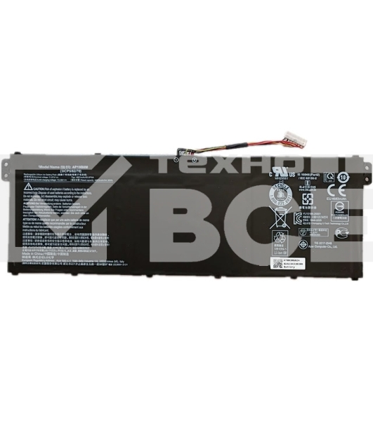 Аккумуляторная батарея для ноутбука Acer TMP614-52 (AP19B8M) 11.61V 55.97Wh