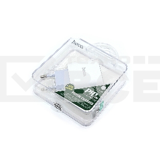 Блок питания (сетевой адаптер) HOCO C76A Plus Speed PD20W, белый