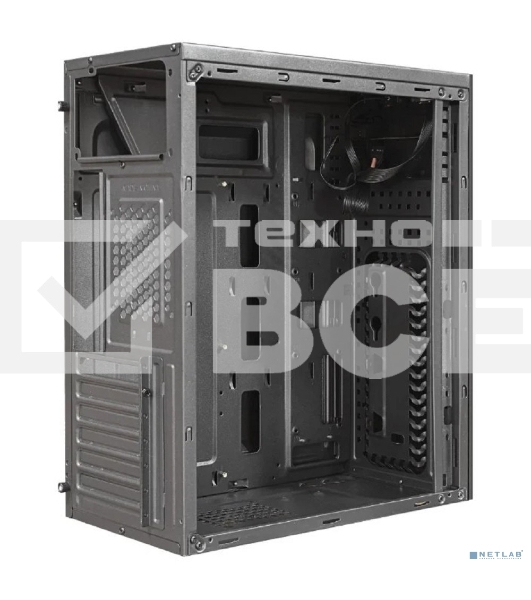 Компьютерный корпус Ginzzu A190 2*USB 2.0,AU w/o PSU