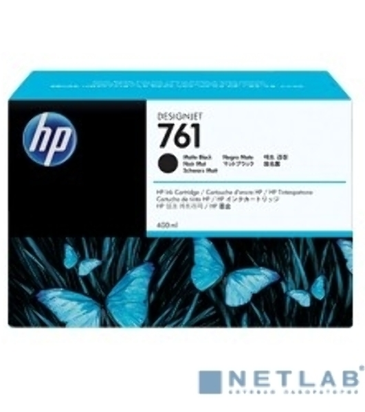 Картридж струйный HP №761 CM991A черный матовый для HP DJ T7100 (400мл)
