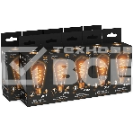 Лампа филам. Gauss Filament ST64 6Вт цок.:E27 эдисон 220B св.свеч.белый теп. (упак.:10шт) (157802006), фото5