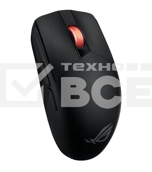 Мышь беспроводная ASUS ROG Strix Impact III Wireless черный, 36000 dpi, радиоканал, Bluetooth, USB, кнопки - 6