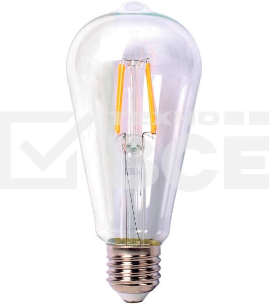 Лампа светодиодная Hiper THOMSON LED FILAMENT ST64 7W 730Lm E27 4500K